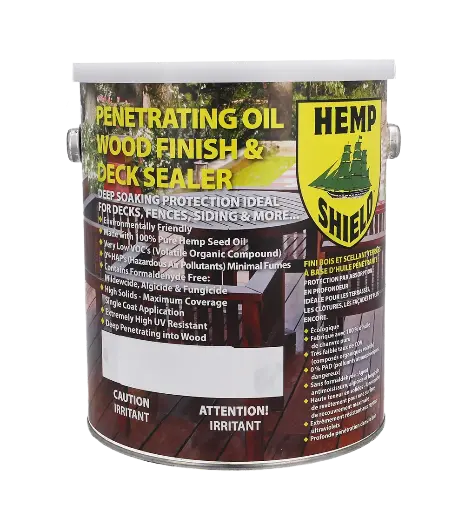 Hemp Shield Wood Deck Sealer